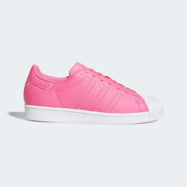 superstar pink and white