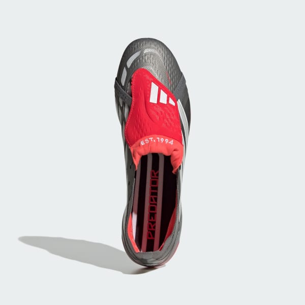 Szary Buty piłkarskie Predator Elite Fold-Over Tongue Artificial Ground