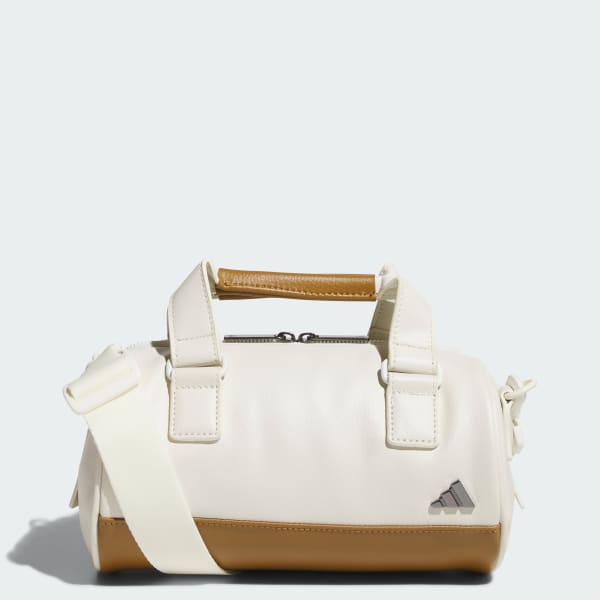 アディダス 【ゴルフ】ポリウレタン ドラム バッグ - ホワイト