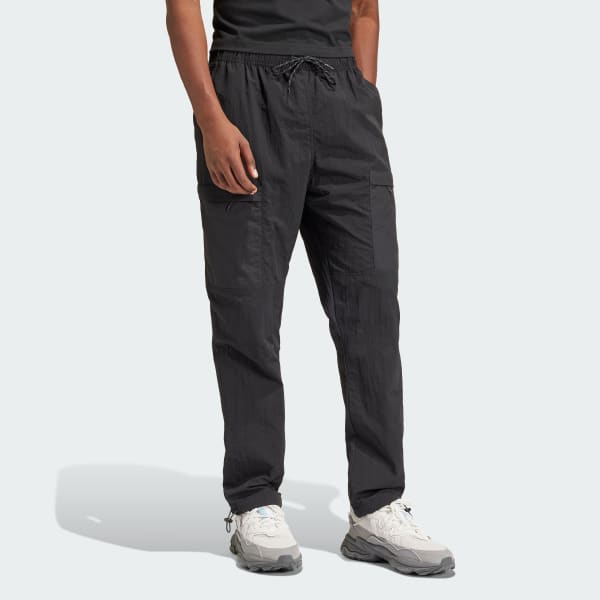 adidas Men's Lifestyle Cargo Pants - Black | Free Shipping with 