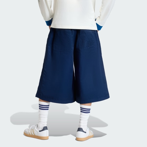 Blue 프리미엄 에센셜 워크웨어 와이드 쇼츠