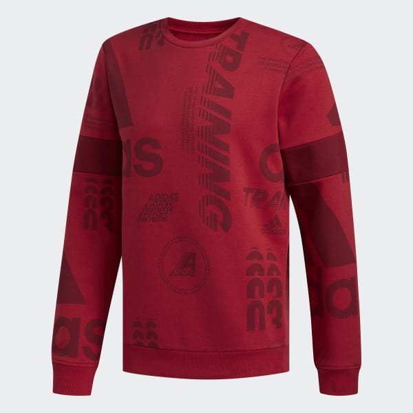 Adidas men's post on sale game crew sweatshirt