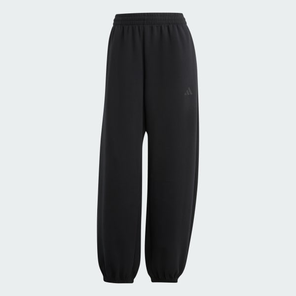 adidas Soft Lux Loose Pant - Black | Free Shipping with