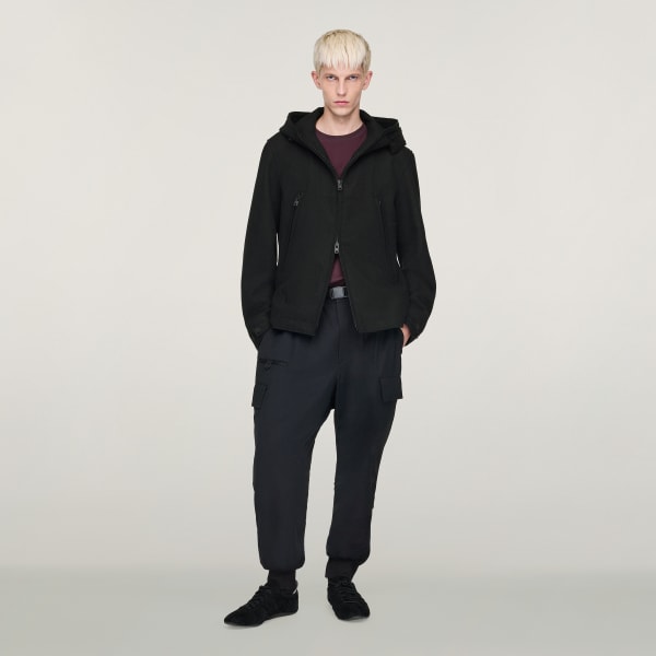 adidas×Y-3 黒 ジャケット　M Y-3 Yohji Yamamoto Adidas CL Classic Oversized Logo Bomber