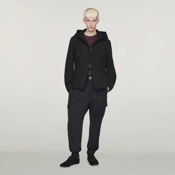 MHL. ブラックジャケット Mサイズ MESH FULL ZIP - BLACK – LADY WHITE CO.