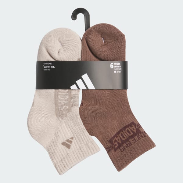 Beige YTH CUSH GRPH 6-PACK QUARTER