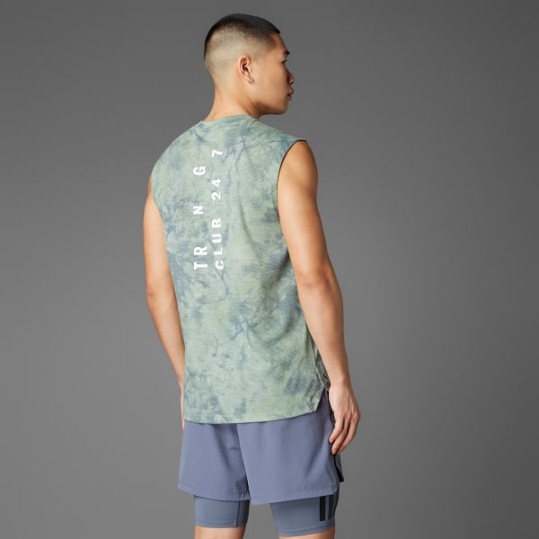 Grau Power Graphic Tanktop