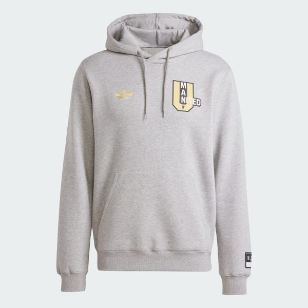 Manchester United VRCT Hoodie Grigio adidas adidas Italia