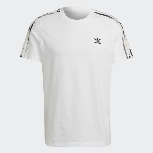 White 3-Stripes Camo T-Shirt CI734