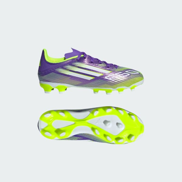 パープル F50 リーグ HG/AG キッズ / 土・人工芝用 / F50 League Multi-Ground Boots Kids