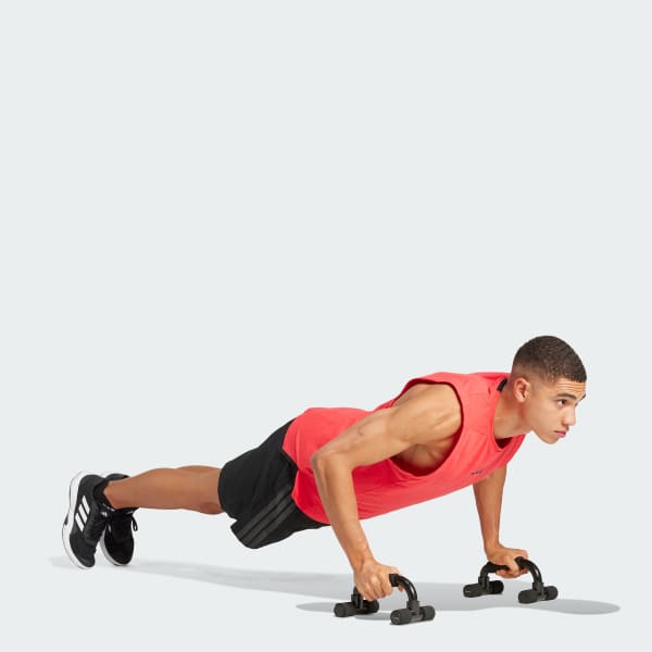 Red Designed for Training Workout Tank Top