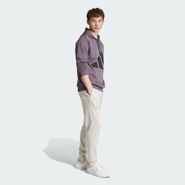 Gris CONJUNTO DEPORTIVO CON GORRO Y LOGO GRANDE