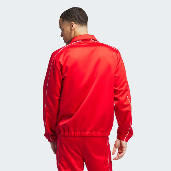 Red Mahomes Track Top