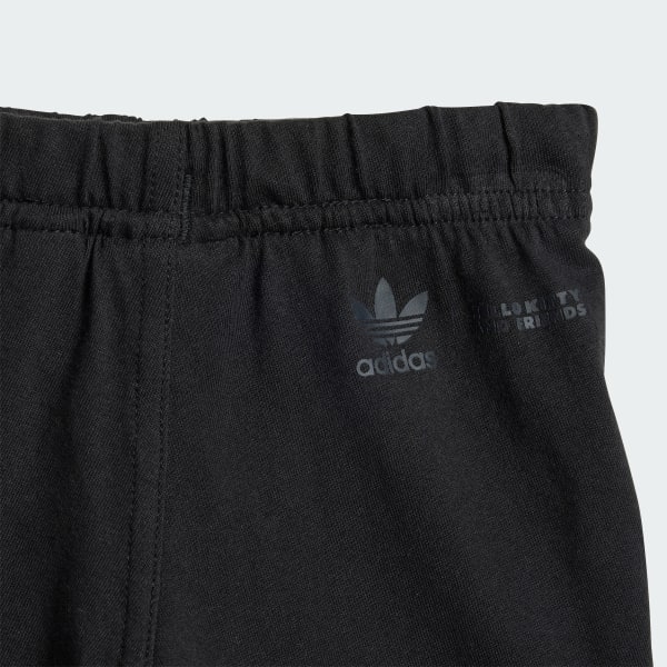 アディダス 新品 Tシャツワンピース レギンスパンツ 90 半袖 キティ