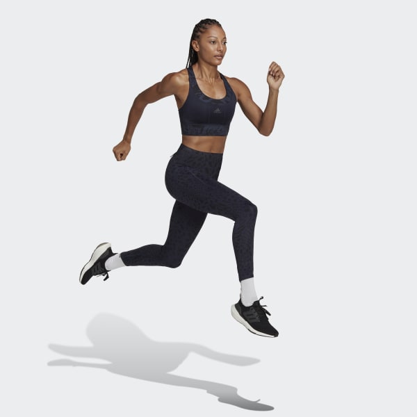 Bla FastImpact Running Leopard 7/8 tights DAV29