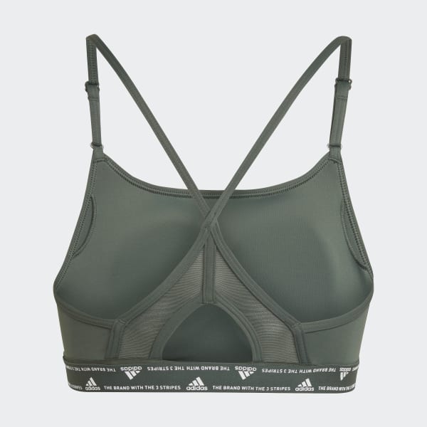 Green Aeroreact Training Light-Support Bra ZG487