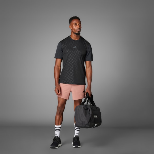 สีชมพู กางเกงขาสั้น PrimeLift 3-Stripes