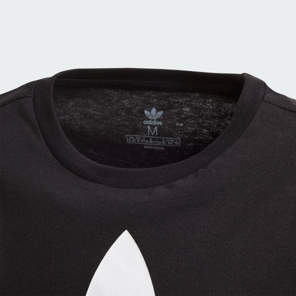Negro Camiseta Trefoil