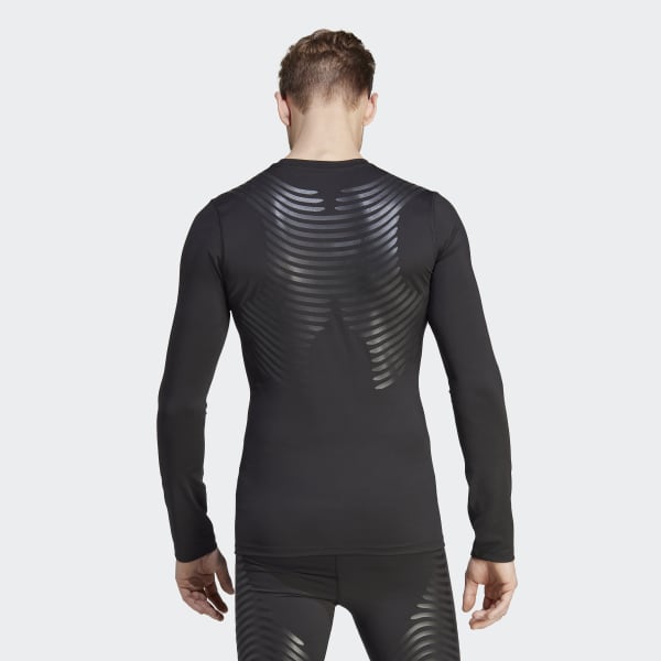 Negro Polera Manga Larga Techfit Control x RHEON™