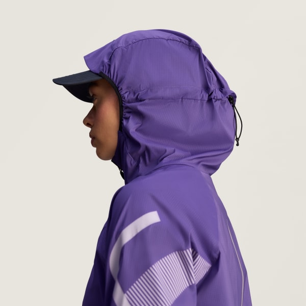 adidas by Stella McCartneyランニングジャケット - パープル