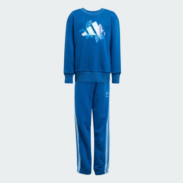 Blue adidas Disney Lilo & Stitch Jogger Set Kids