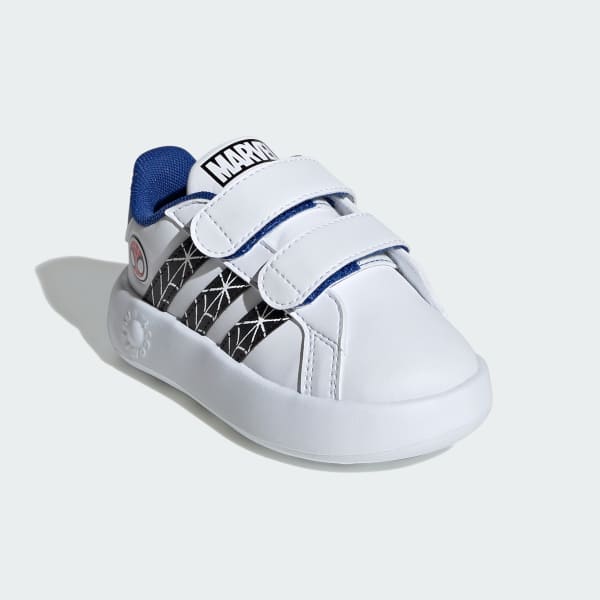 Λευκό ADIDAS MARVEL GRAND COURT SPIDER-MAN SHOES INFANTS