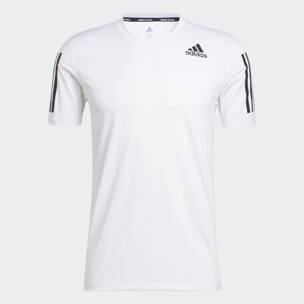 Blanco Polo Techfit 3 Tiras de Corte Ajustado 24775