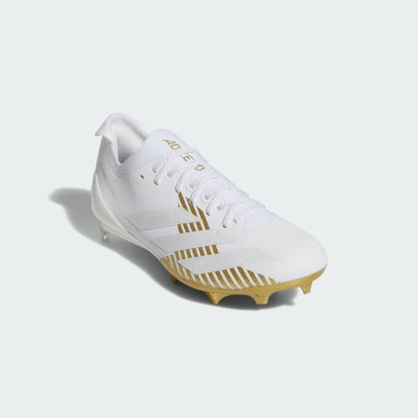 adidas Adizero Electric + II Football Cleats - White | Free