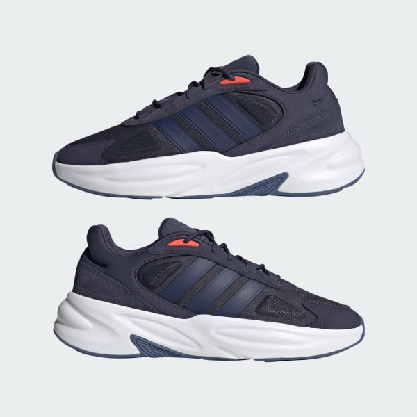 Adidas cloudfoam navy blue outlet