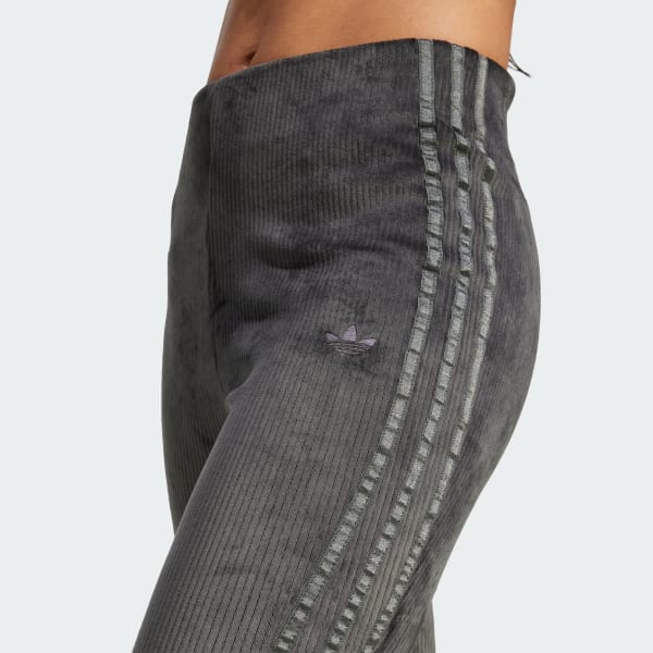 adidas Rib Flared Leggings Grey adidas Singapore