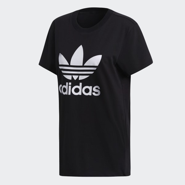 adidas Boyfriend Trefoil Tee - Black 