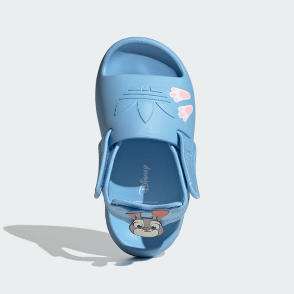 Blue adidas Disney Adifom Adilette Slides Kids