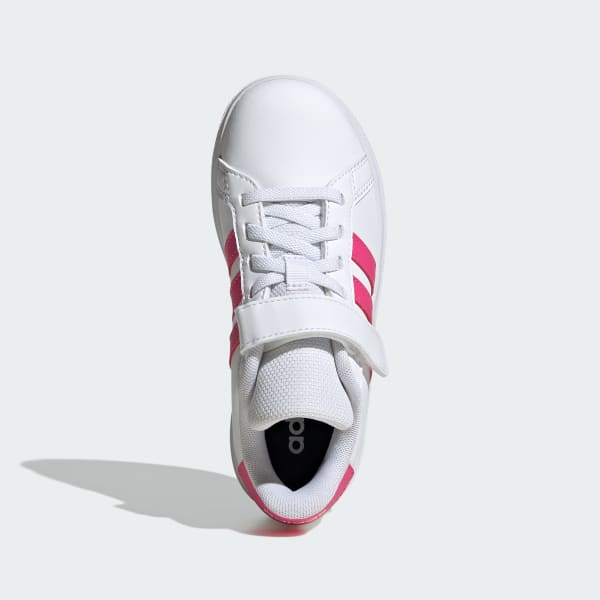 Blanco Zapatillas Grand Court 2.0 Niños