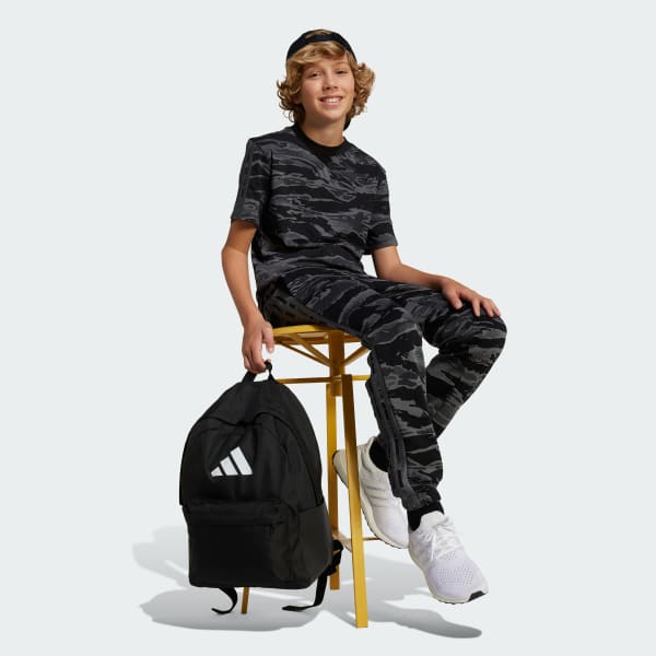 ブラック シーズナル エッセンシャルズ カモ 半袖Tシャツ キッズ