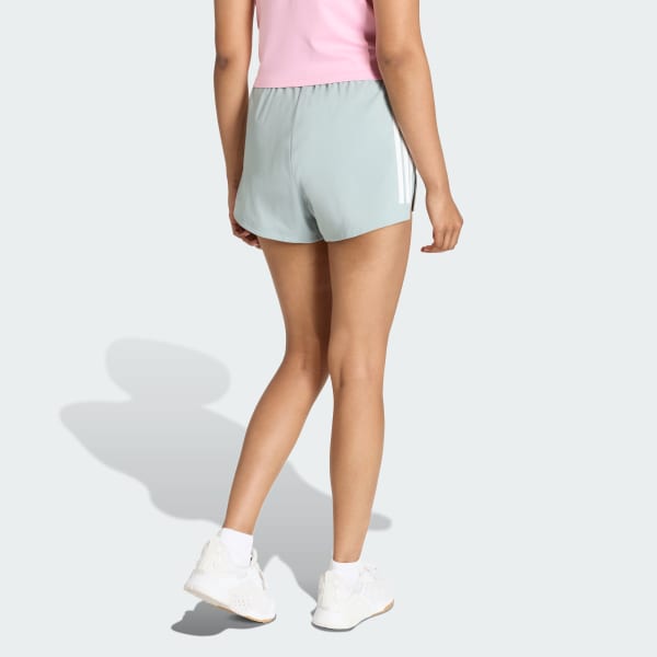 mau-xanh-la Quần Short Dệt 3 Sọc Hyperglam