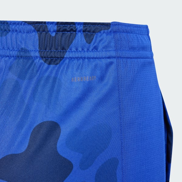 Azul Shorts Train Essentials para Niños