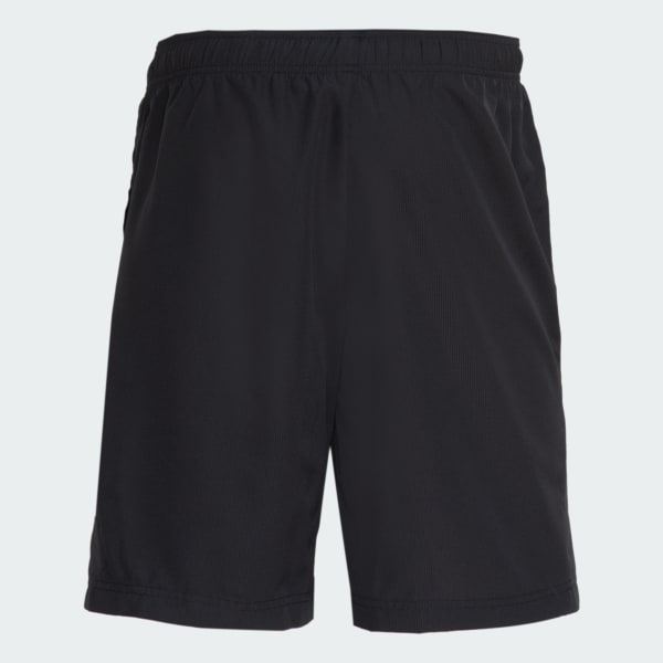 Preto Shorts Malha Plana Aeroready