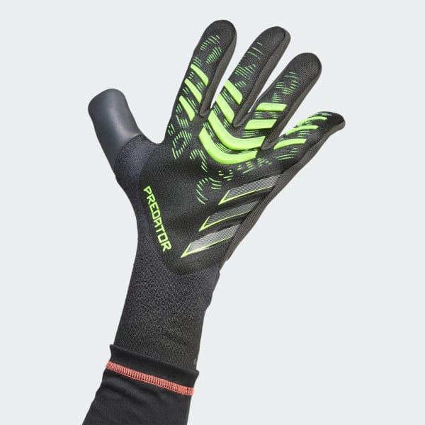 Noir Gants de gardien de but Predator Pro