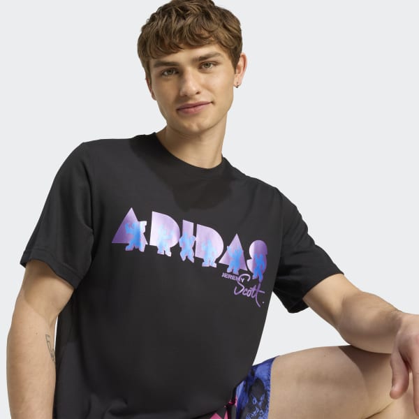 adidas Originals by JEREMY SCOTT 長袖Tシャツ adidas_x_Jeremy_Scott_Tee_Blac