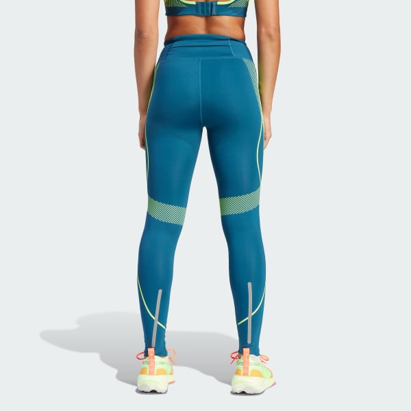 Azul Mallas largas adidas by Stella McCartney TruePace Running
