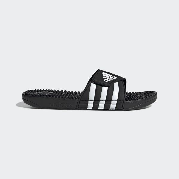 dood gaan globaal trechter Zwarte en witte Adissage badslippers | adidas Nederland