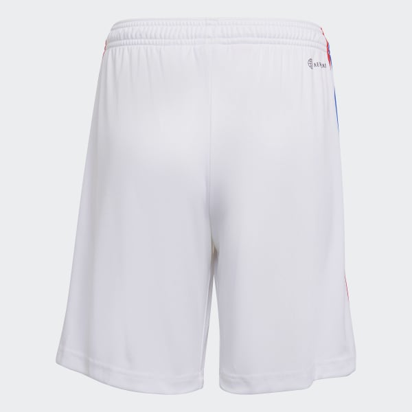 Blanco Pantalón corto primera equipación Olympique de Lyon 22/23