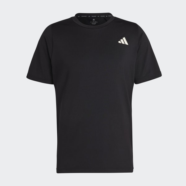 adidas Sports Club Graphic Tee - Black | adidas New Zealand