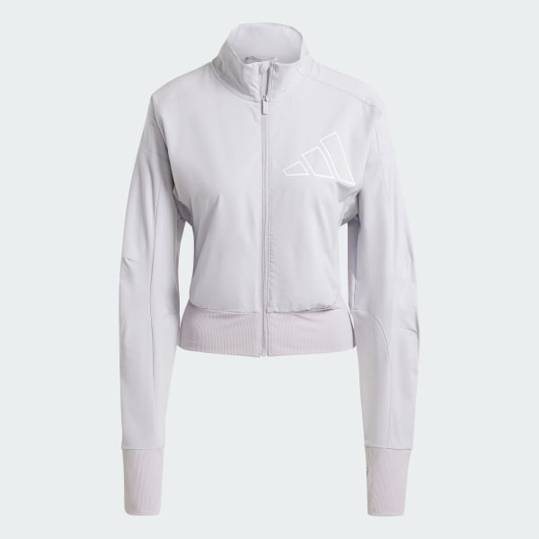 Grey Full-Zip Training Jacket