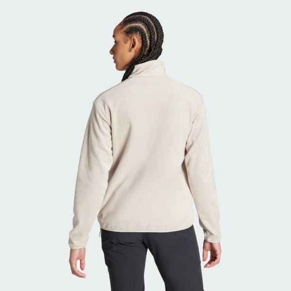Beige Casaca Terrex Multi Cierre Frontal Algodón Perchado