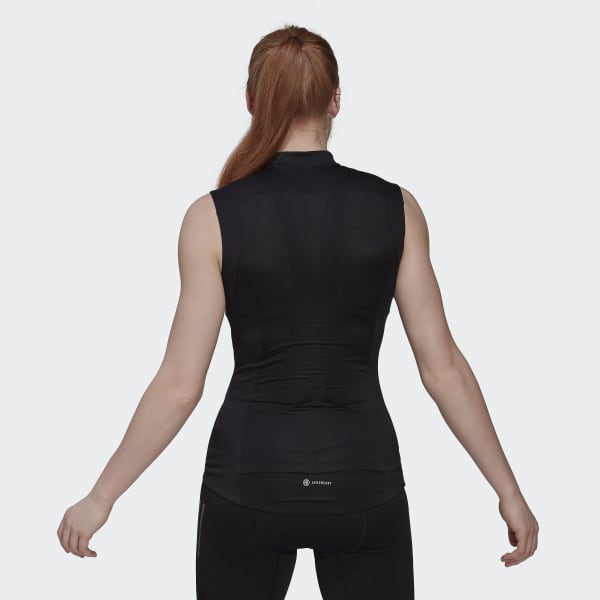 Svart The Sleeveless Cycling Top NEN14