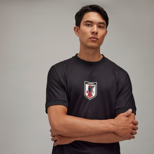 adidas Y-3 JFA Pre-Match Jersey - Black | Free Shipping with