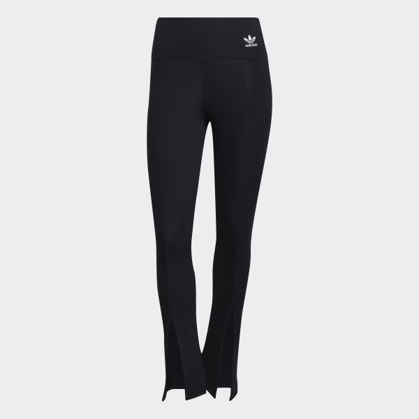 Negro Calzas Adicolor Classics SST Puño Abierto Tiro Alto