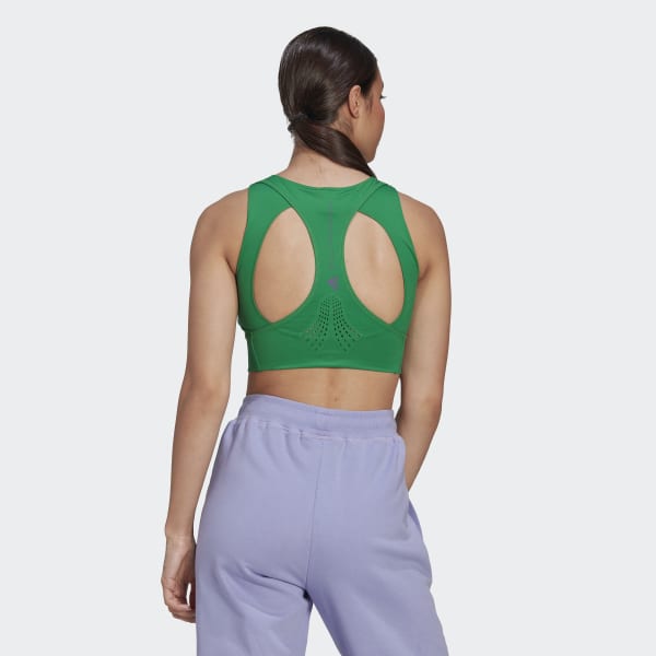Groen adidas by Stella McCartney Training Croptop EA677
