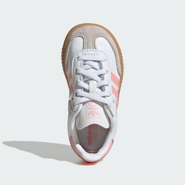 White Samba OG Shoes Kids